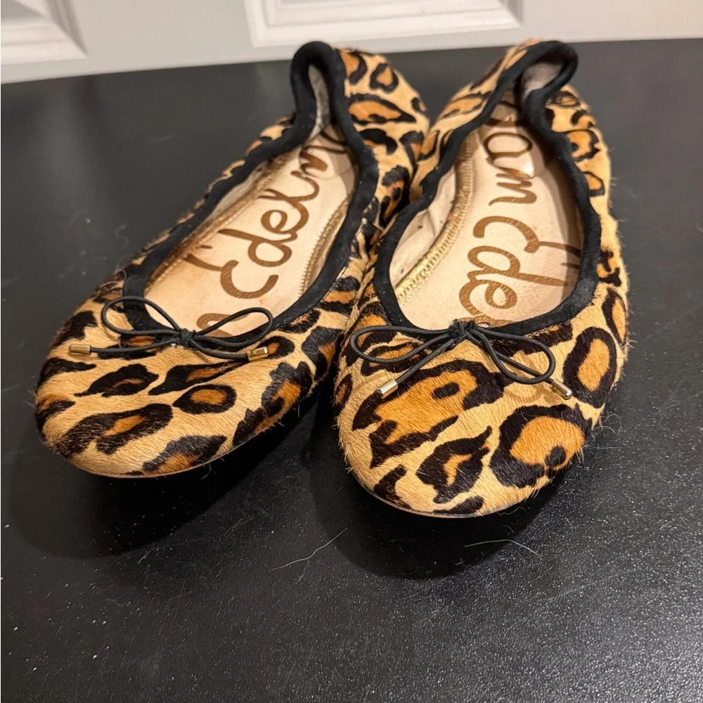 Sam Edelman Leopard Print Flats size 9.5